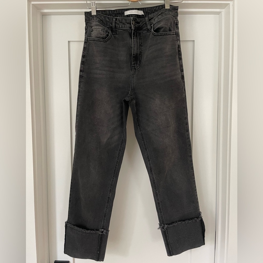 Disclosed Women's Black/Gray Jeans
